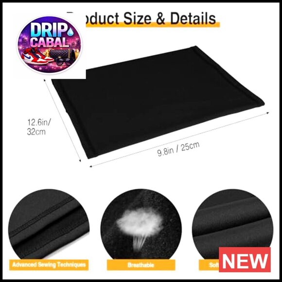 Winter Fleece Neck Gaiter Face Cover Windproof Warm Scarf Multi-Functional - Picture 4 of 7